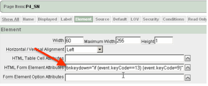 JavaScript For Form Element